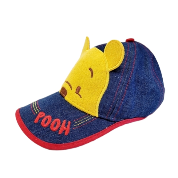 The Wonderful World of Disney Denim Pooh Baseball Hat/Cap Toddler: 1 to 3 Years - Picture 7 of 10